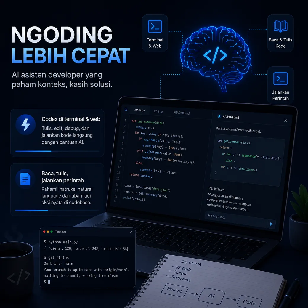 Ngoding lebih cepat