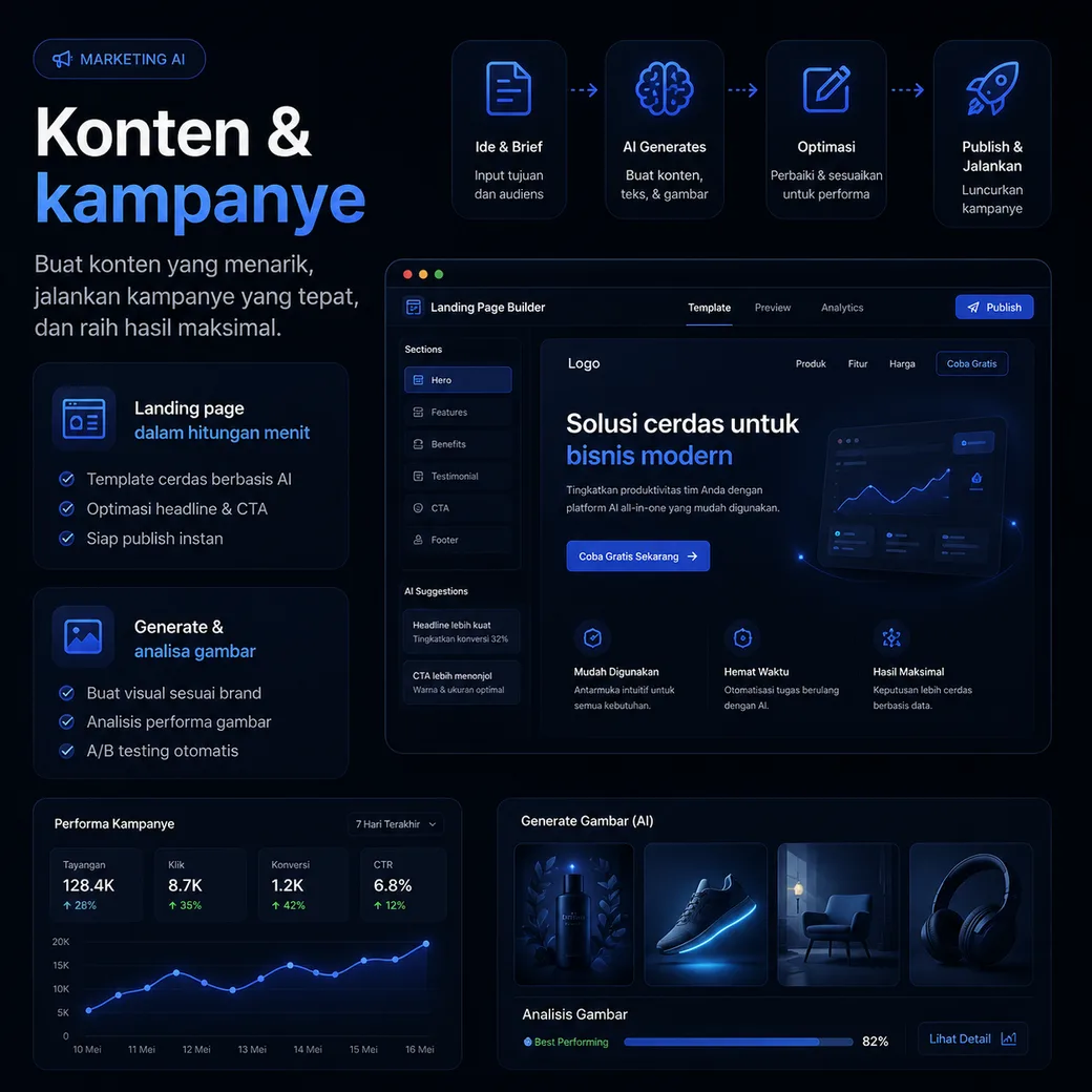 Konten & kampanye